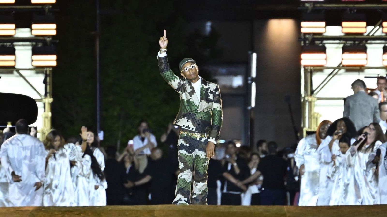 Pharrell Brings Gospel Party To Paris With Fashion Debut – Channels  Television